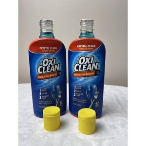 2x OxiClean Triple Action Booster, 67 Loads/Bottle, 7 fl oz each